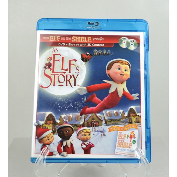 The Elf on the Shelf Presents : An Elf's Story DVD Blu-ray with 3D Content Movie - Picture 1 of 3
